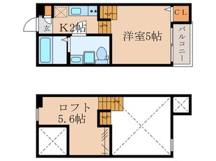 Ｃａｓａ　ｃｌａｖｅｌｉｎａの物件間取画像